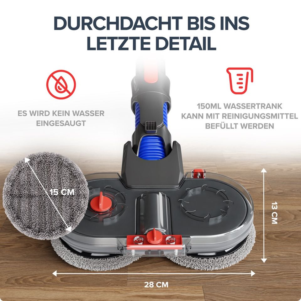 Dripl Wischaufsatz für Dyson V7/V8/V10/V11/V15 in Berlin