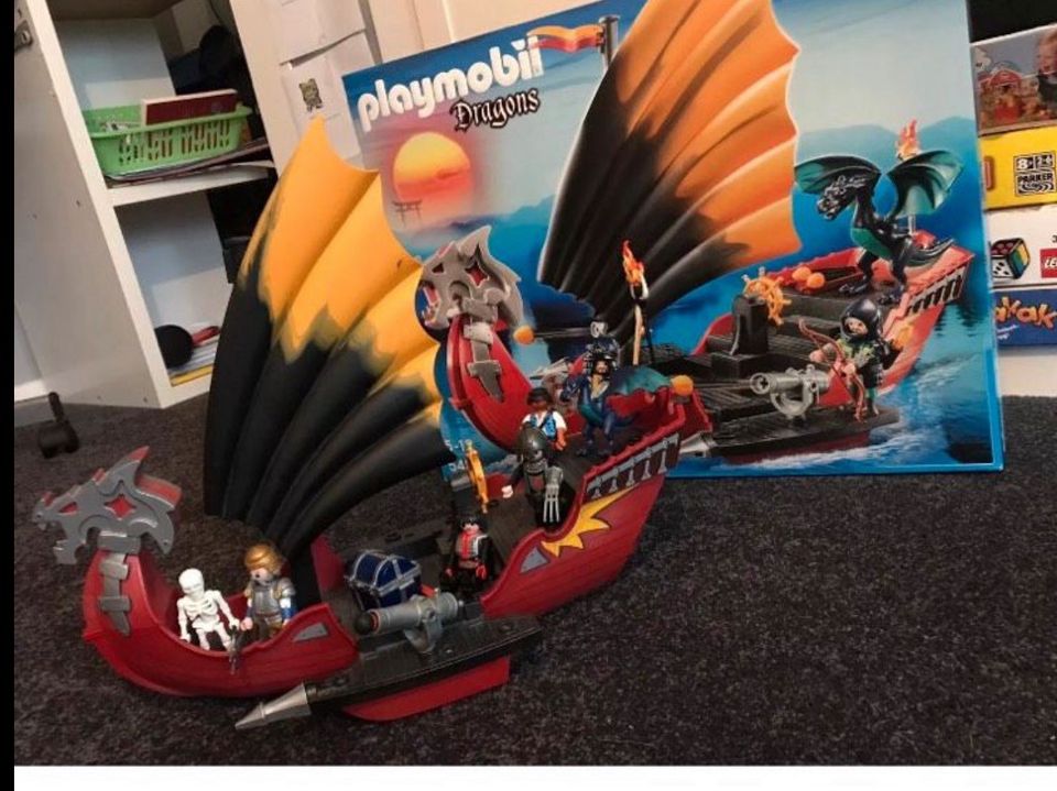 PLAYMOBIL 5481 Drachen Kampfschiff in Bremen