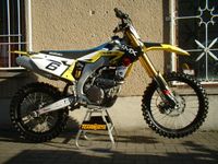 Suzuki RMZ 450 Factory Look, Nur 55 Std.! Finanzierung möglich! Sachsen-Anhalt - Aschersleben Vorschau