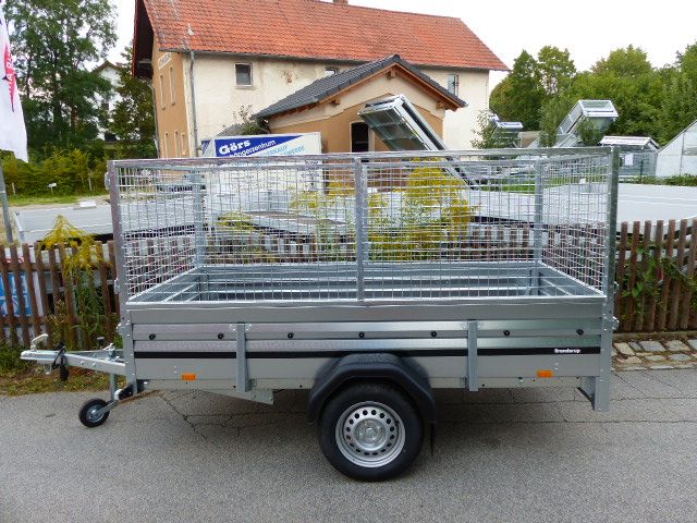 Brenderup 2260S UB750 kg 2,58 X 1,28 X 0,40 + Gitteraufsatz 0,80 in Cham