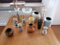 Vasen Sammlung 14 Stk, einmal Bleikristall Niedersachsen - Hardegsen Vorschau