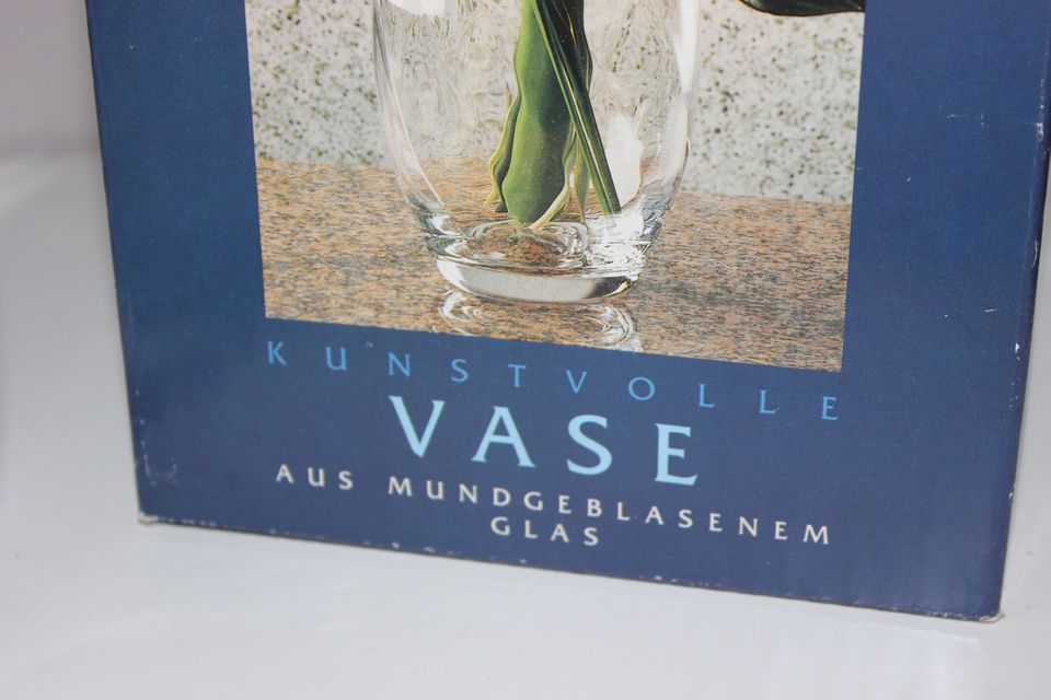 Björn Dahl / Vase / Glas / Mundgeblasen in Borgholzhausen