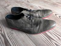 Herrenschuhe Größe 42 - Grau mit Roter Sohle Bayern - Bayreuth Vorschau