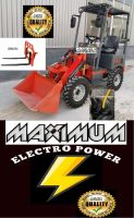 Maximum 0,5T Hoflader Elektro 4KW Allrad, Joystick, Schnellwechsler, Schaufel, Anhängekupplung Niedersachsen - Hann. Münden Vorschau