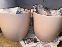 Keramik Blumentöpfe Blumenübertöpfe beige Hannover - Linden-Limmer Vorschau