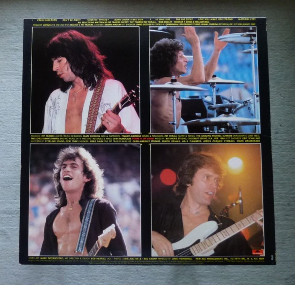 Pat Travers - Crash and Burn - LP Vinyl 1980 in Obertshausen