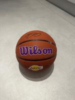 Basketball mit Unterschrift von LeBron James Nordrhein-Westfalen - Halver Vorschau