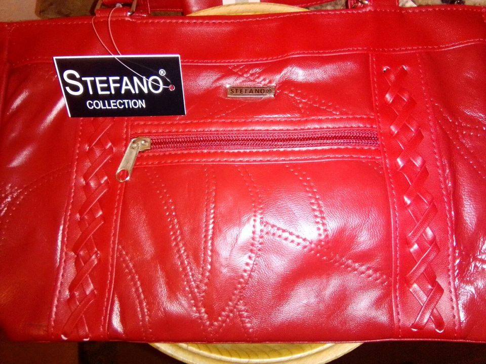 Stefano collection rote Damenhandtasche -NEU- in Dormettingen