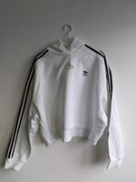 Hoodie kurz weiß Adidas Gr.46 Neuwertig Nordrhein-Westfalen - Lemgo Vorschau