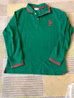 Polo Shirt langarmig grün / rot Gr 10 134/140 Nordrhein-Westfalen - Krefeld Vorschau