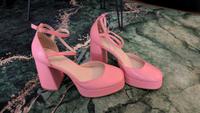 Plateau Pumps 39 rosa Mary Jane Catwalk neu Bayern - Mering Vorschau