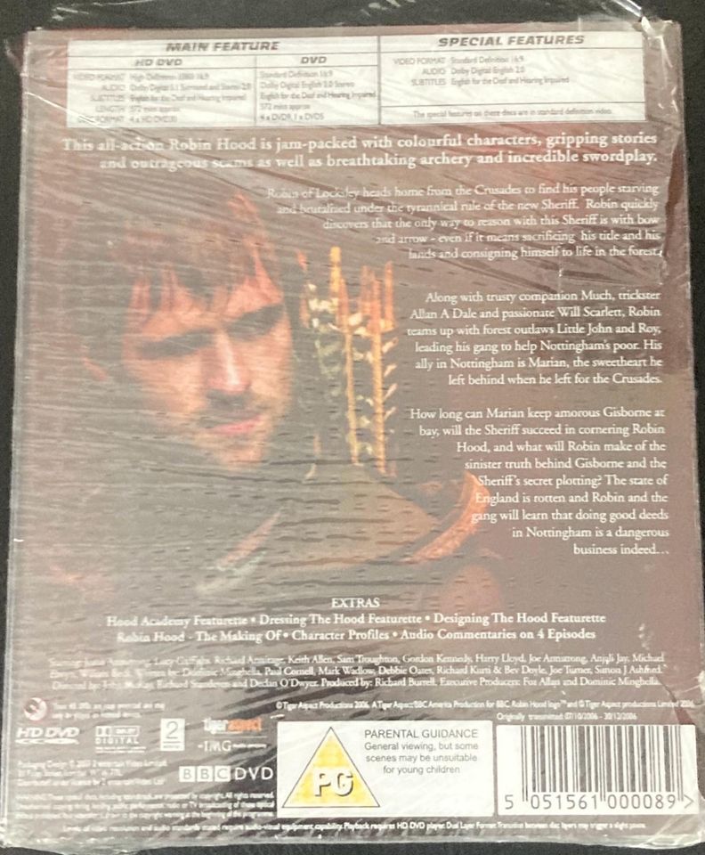 Neu New HD DVD & DVD - Robin Hood Series 1 - BBC english englisch in Frankfurt am Main