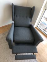 Ikea STRANDMON Sessel mit Liegefunktion Ohrensessel grau Dortmund - Kirchhörde Vorschau