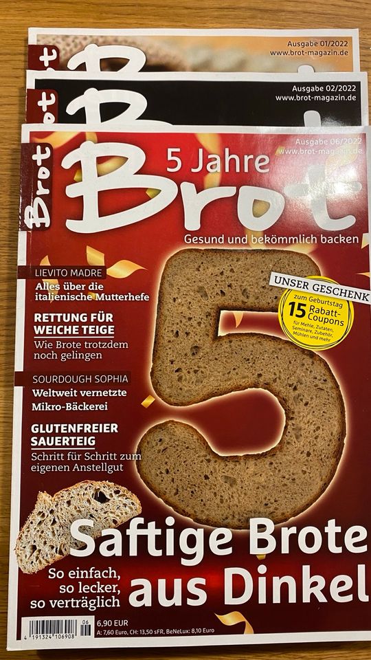 Brot-Zeitschriften aus Jahrgang 2023 in Lautertal