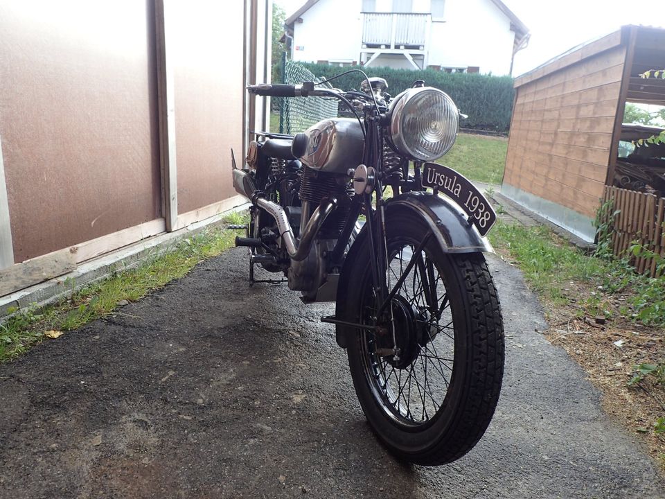 NSU OSL 501 Vorkriegsmodell 1938 fahrbereit mit TüV in Pürgen