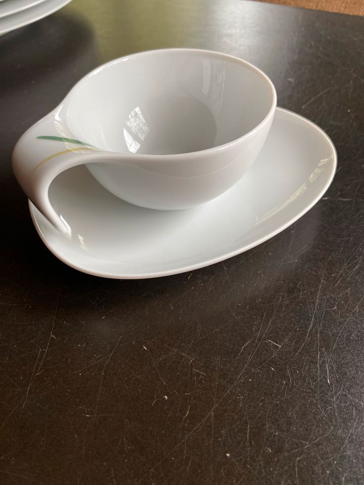 Hutschenreuther Easy lemon Gras combi Tasse Teetasse Kaffeetasse in Wiefelstede