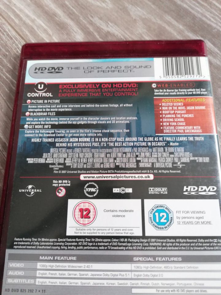 Das Bourne Ultimatum HD DVD * in Grevenbroich