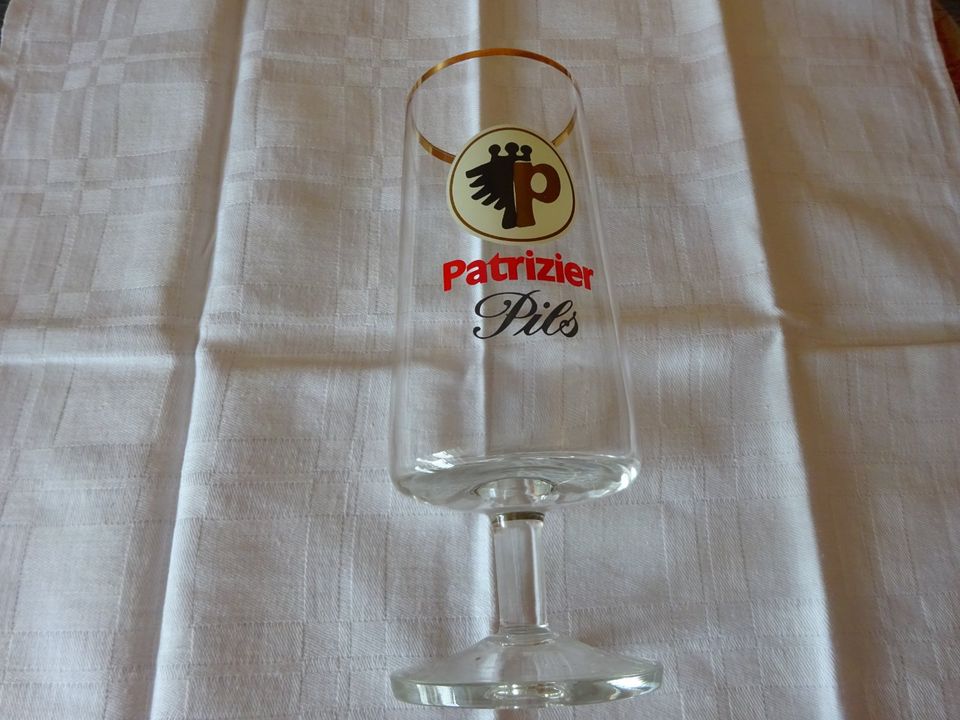 8 Biergläser "Patrizier Pils " 0,3 l in Lübbecke 