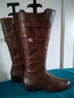 Caprice Damen Stiefel Leder Cognac Nappa München - Sendling-Westpark Vorschau