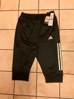 Jogginghose schwarz 3/4 Adidas neu mit Schild Gr. 164 Sachsen - Bernsbach  Vorschau