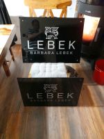 Werbeschilder Lebek Barbara Plexiglas  Glamour Modelabel Saarland - Schiffweiler Vorschau