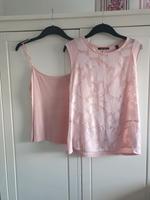 T- Shirt mit Top altrosa Esprit Gr. S Nordrhein-Westfalen - Kleve Vorschau