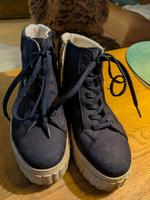 Chelsea Boots Tamaris Größe 37, dunkelblau Nordrhein-Westfalen - Wiehl Vorschau