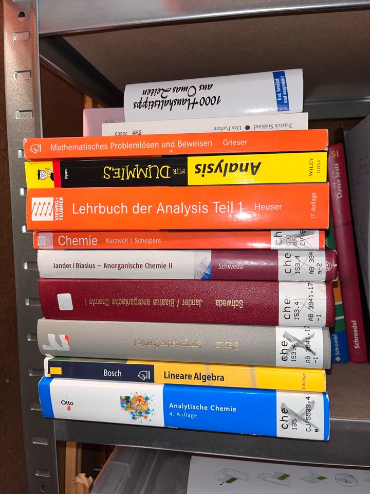 Diverse Bücher Mathe und Chemie Studium in Oldenburg