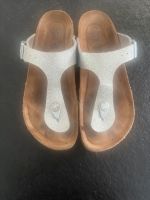 Birkenstock Silber, Größe 36 Baden-Württemberg - Oberderdingen Vorschau