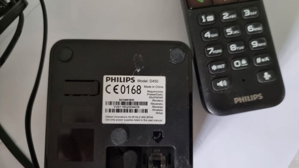 Philips D450 Schnurloses Telefon *Schwarz* in Dortmund - Huckarde | eBay  Kleinanzeigen ist jetzt Kleinanzeigen