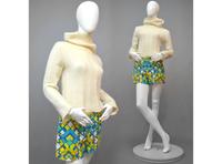 Mohair Strick Pullover Rolli Slouch Oversize Hippie 70er Vintage Leipzig - Möckern Vorschau