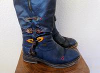 RIEKER Stiefel Gr. 38 Winterstiefel Bikerstiefel blau NP 95 € Sachsen - Plauen Vorschau