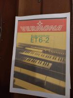Vermona ET6-2 elektronische Orgel Kleinorgel/Heimorgel Sachsen-Anhalt - Bördeland Vorschau