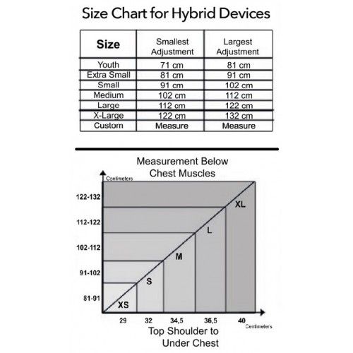 Simpson Hybrid Pro Lite Carbon HNRS Größe L in Tittling