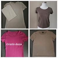 Neuwertige Basic T-Shirts beige hellbraun Soaked in Luxury Monki Nordrhein-Westfalen - Uedem Vorschau