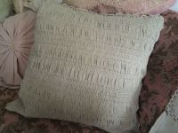 Kissen von Chic Antique Shabby Spitzenkante Beige Bayern - Selb Vorschau