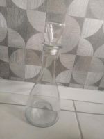 Glasflasche, Karaffe mit Glasstopfen Bayern - Gaukönigshofen Vorschau