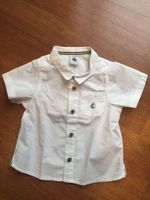 Petit Bateau Hemd kurzarm Gr. 74cm/12m weiß Jungen Düsseldorf - Pempelfort Vorschau