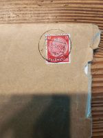 Briefmarke Hindenburg 12 Pfennig gestempelt mit Brief Nordrhein-Westfalen - Korschenbroich Vorschau