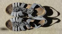 tolle Rieker Damen-Sandalen (grau) in Größe 37 Düsseldorf - Unterrath Vorschau