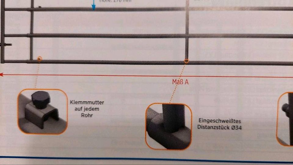 Weidetor, Leichte Abtrennung für Kuh Pferd in Neuhof