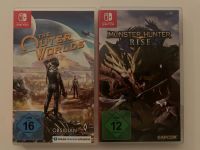 Nintendo Switch The Outer World / Monster Hunter Rise Thüringen - Erfurt Vorschau