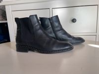 Högl Stiefeletten schwarz Leder Nieten Gr. 37,5 Bayern - Abensberg Vorschau