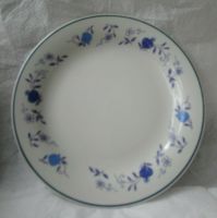 5 Kuchenteller - Geschirr - Blüten - Porzellan - Blau - China Niedersachsen - Zeven Vorschau