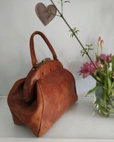 ★ Antike Tasche/Handtasche ★ Naturleder ★ 50ziger ★ 48 x 34 cm ★ Dortmund - Hombruch Vorschau