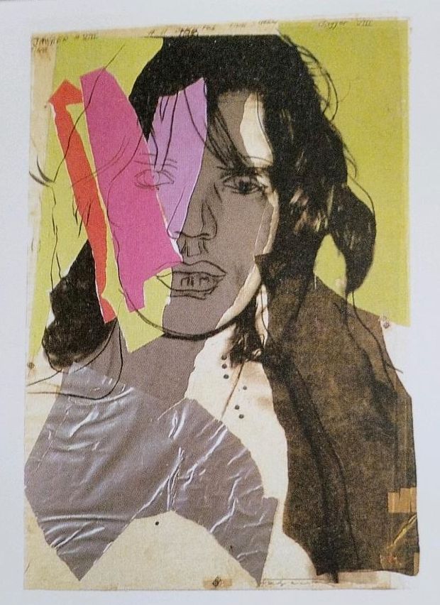Andy Warhol Mick Jagger Pop-Art Moderne Kunst Streetart Pop Art in Berlin