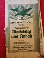 Merseburg und Anhalt, alte Landkarte Bayern - Landshut Vorschau