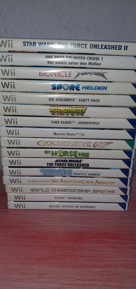 Verkaufe Nintendo Wii Spiele in Rätzlingen bei Haldensleben