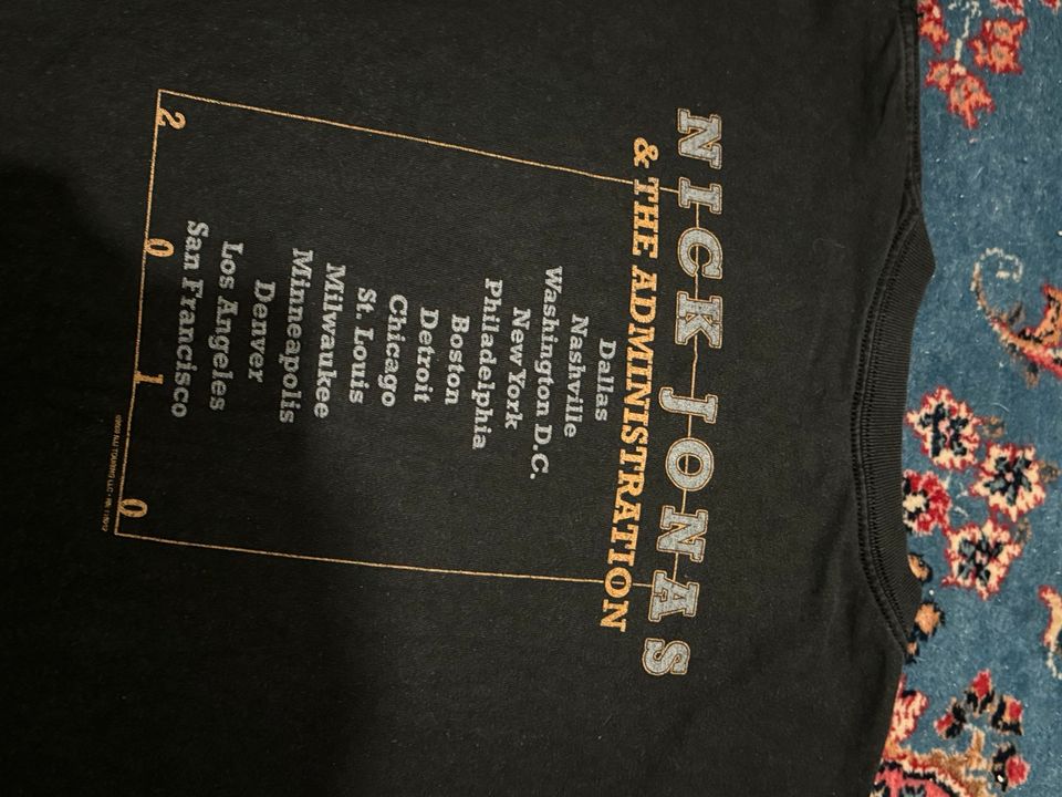 Vintage Nick Jonas Tour Shirt in Ludwigsburg