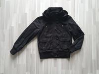 H&M - Jacke schwarz Gr. 40 Blousson Kapuze Mantel Winter Hessen - Schlüchtern Vorschau